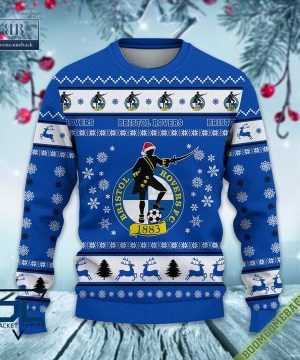 Bristol Rovers FC Trending Ugly Christmas Sweater