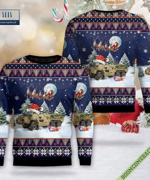 British Army Coyote Christmas Sweater Jumper