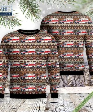 Brookfield Fire and EMS Christmas Sweater Jumper