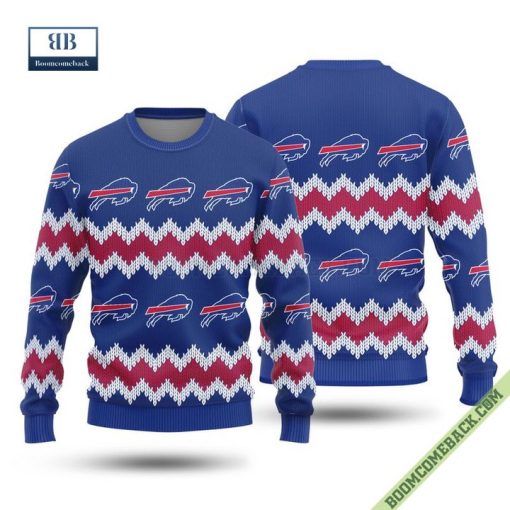 Buffalo Bills Christmas Knitted Sweater