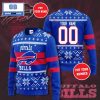 Boston Red Sox MLB Custom Name And Number Christmas Ugly Sweater