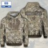 Budweiser Camouflage 3D Hoodie