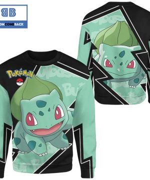 Bulbasaur Pokemon Anime Christmas 3D Sweatshirt