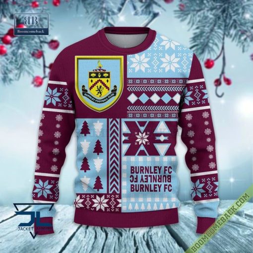 Burnley Ugly Christmas Sweater, Christmas Jumper