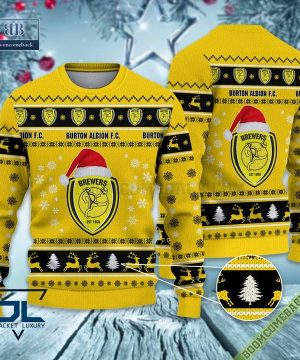 Burton Albion FC Trending Ugly Christmas Sweater