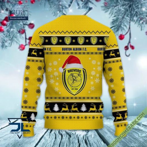 Burton Albion FC Trending Ugly Christmas Sweater