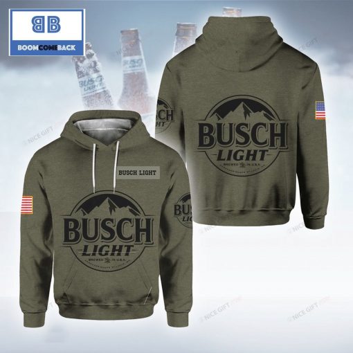 Busch Light 3D Hoodie