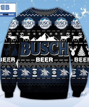 Busch Light Beer Christmas Ugly Sweater