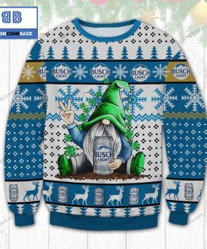 Busch Light Beer Green Witch Christmas Ugly Sweater