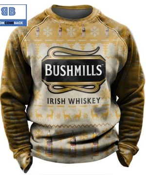 Buschmills Irish Whiskey Ugly Christmas Sweater