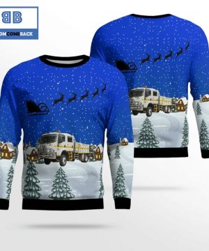 Bush Fire Service (bfs) Isuzu 4.4 Rural Tanker Ugly Christmas Sweater