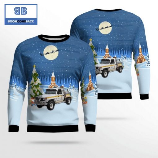 Bush Fire Service (bfs) Light Tanker Ugly Christmas Sweater