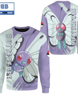 butterfree pokemon anime christmas 3d sweatshirt 3 A6jXI