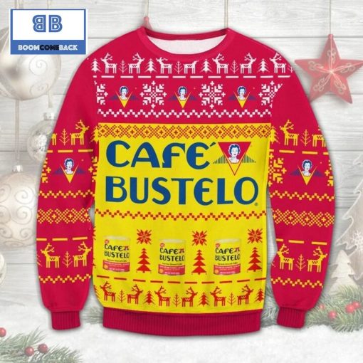 Cafe Bustelo Ugly Christmas Sweater