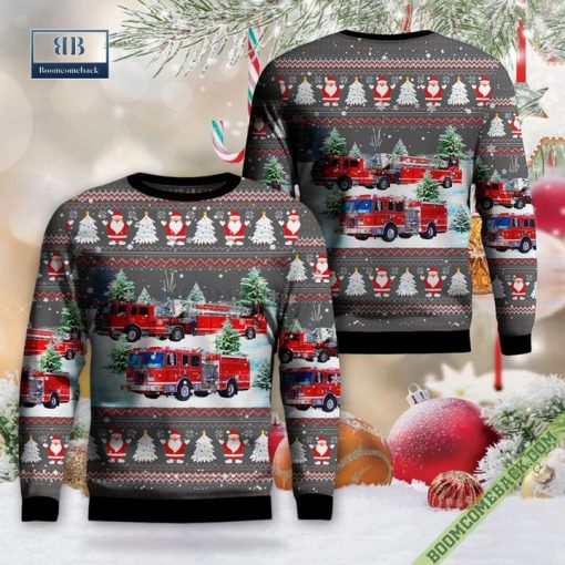 California, Long Beach Fire Department Ugly Christmas Sweater