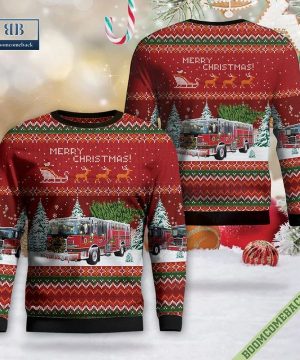 California, Orland Fire Department Christmas Sweater Jumper