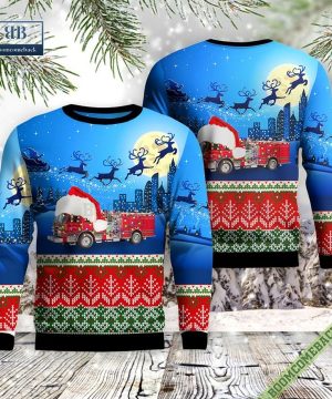 California, Pasadena Fire Department Ugly Christmas Sweater