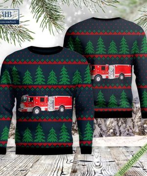 California, Sonoma County Fire District Ugly Christmas Sweater