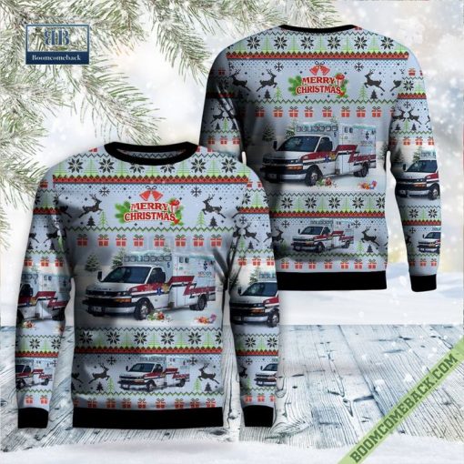 Calumet, Michigan, Mercy EMS Ugly Christmas Sweater