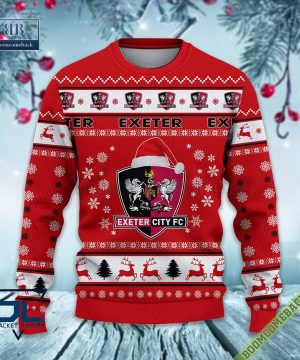 Exeter City FC Trending Ugly Christmas Sweater