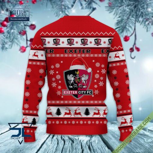 Exeter City FC Trending Ugly Christmas Sweater