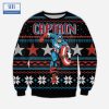 Captain America Ver 3 Ugly Christmas Sweater