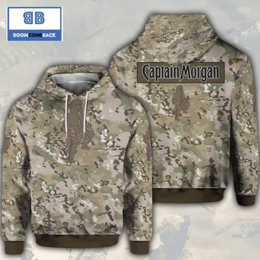 Captain Morgan Camouflage 3D Hoodie