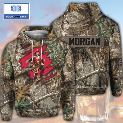 Captain Morgan Hunting 3D Hoodie