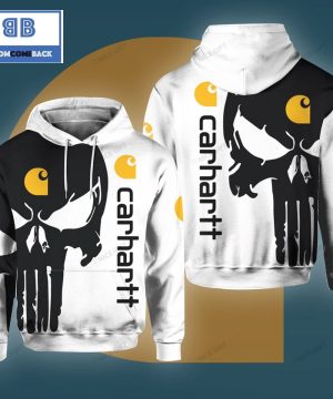 Carhartt Black Skull 3D Hoodie