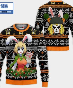 Carrot One Piece Anime Christmas 3D Sweater