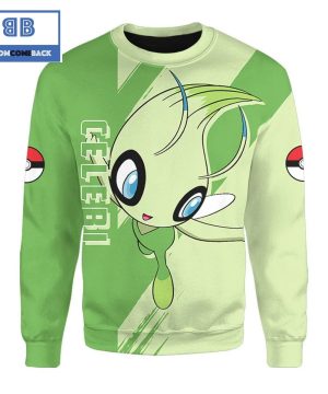 Celebi Pokemon Anime Christmas 3D Sweatshirt