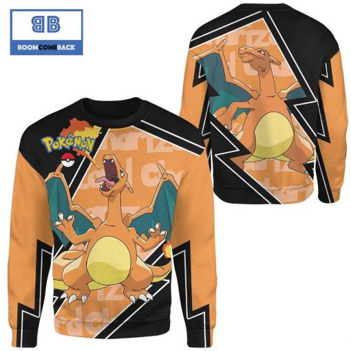 Charizard Pokemon Anime 3d Sweatshirt