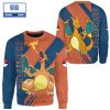 Charizard Pixel Pokemon Anime Christmas 3D Sweatshirt