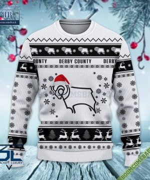 Derby County FC Trending Ugly Christmas Sweater