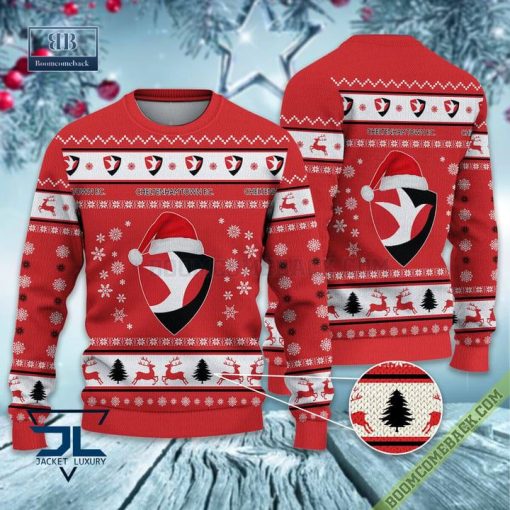 Cheltenham Town FC Trending Ugly Christmas Sweater