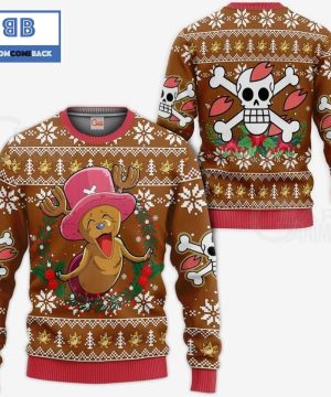 Chopper One Piece Anime Christmas 3D Sweater