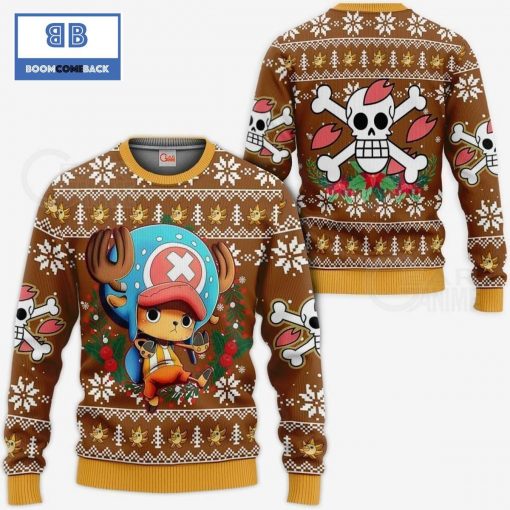 Chopper One Piece Anime Ugly Christmas Sweater