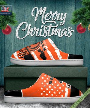 Cincinnati Bengals Christmas Indoor Slippers