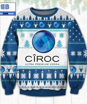 ciroc ultra premium vodka ugly christmas sweater 2 fEZAi