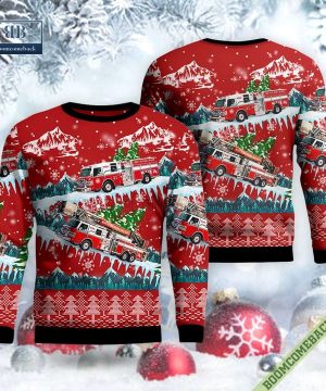 City of North Las Vegas Fire Department Ugly Christmas Sweater