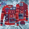 Clermont Foot Auvergne 63 Santa Hat Ugly Christmas Sweater