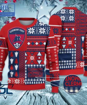 Clermont Foot Auvergne 63 Ugly Christmas Sweater