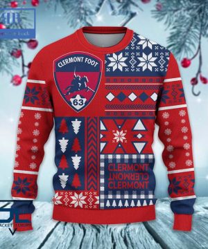 Clermont Foot Auvergne 63 Ugly Christmas Sweater