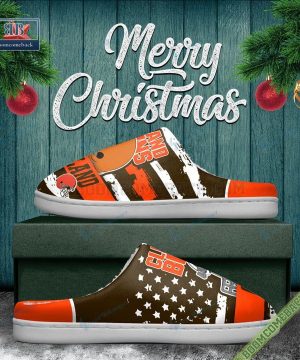 Cleveland Browns Christmas Indoor Slippers