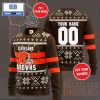 Cincinnati Bengals NFL Custom Name And Number Christmas Ugly Sweater