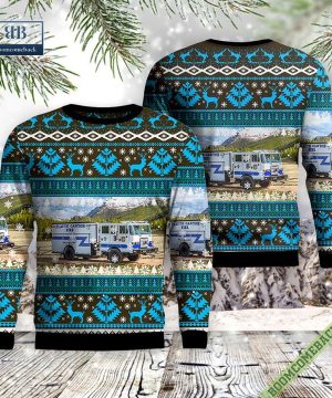 Colorado, Platte Canyon Fire Protection District Ugly Christmas Sweater