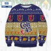 Coors Banquet Snowflake Ugly Christmas Sweater