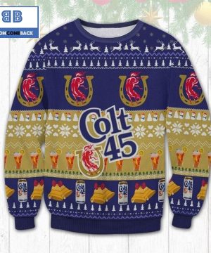 colt 45 beer ugly christmas sweater 2 Fwl0e