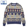 Budweiser Reindeer And Snowflake Pattern Christmas 3D Sweater