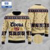 Coors Banquet Beer Bottle Pattern Christmas 3D Sweater